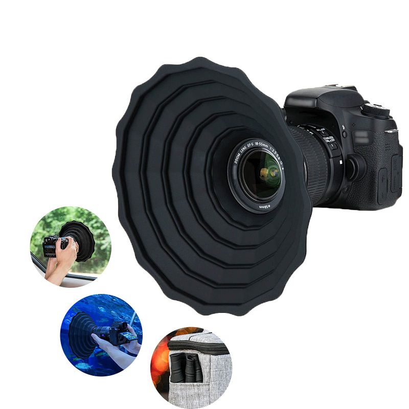 JJC lens hood night . photographing window glass. reflected included . prevention camera for easy installation flexibility washing with water outer diameter 73mm~88mm lens . correspondence 