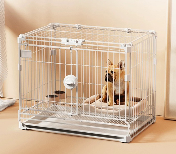  домашнее животное клетка собака мера XL домашнее животное Circle tray есть на крыше установлен маленький размер средний собака птица заяц домашнее животное животное салон модный ширина 93× глубина 59