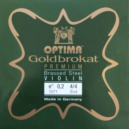 Goldbrokat Premium 2 шт. комплект обычная почта отправка 4/4 скрипка для E линия 