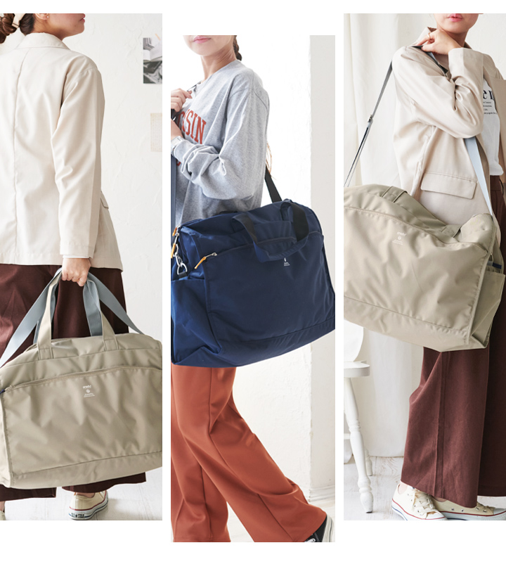 anelloa Nero сумка "Boston bag" женский большая вместимость L размер много место хранения водоотталкивающий взрослый 2way сумка "Boston bag" путешествие легкий мужской простой 