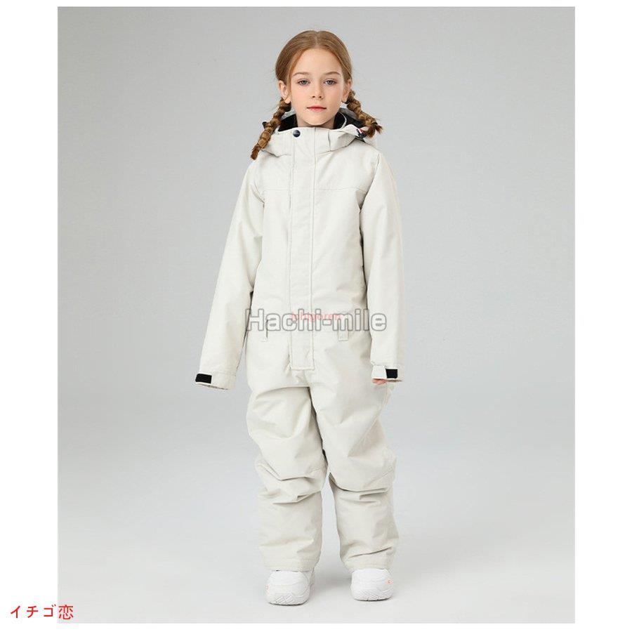  одежда для сноуборда Kids One-piece комбинезон лыжи одежда девочка мужчина одноцветный зимняя одежда сноуборд зима снег снежные игры детский Junior 