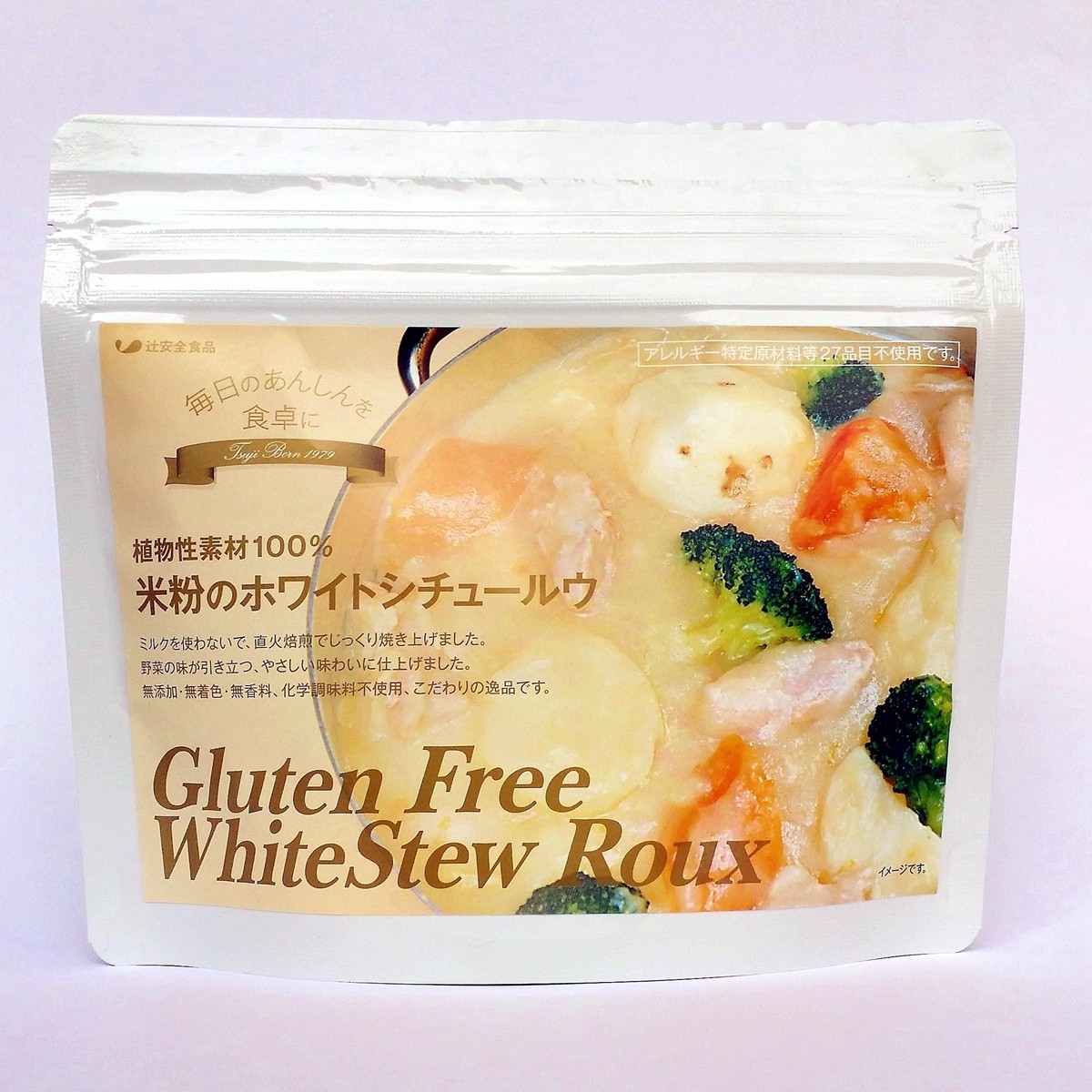 ., egg, wheat un- use plant . material 100% rice flour. white stew ruu stew cream 150g