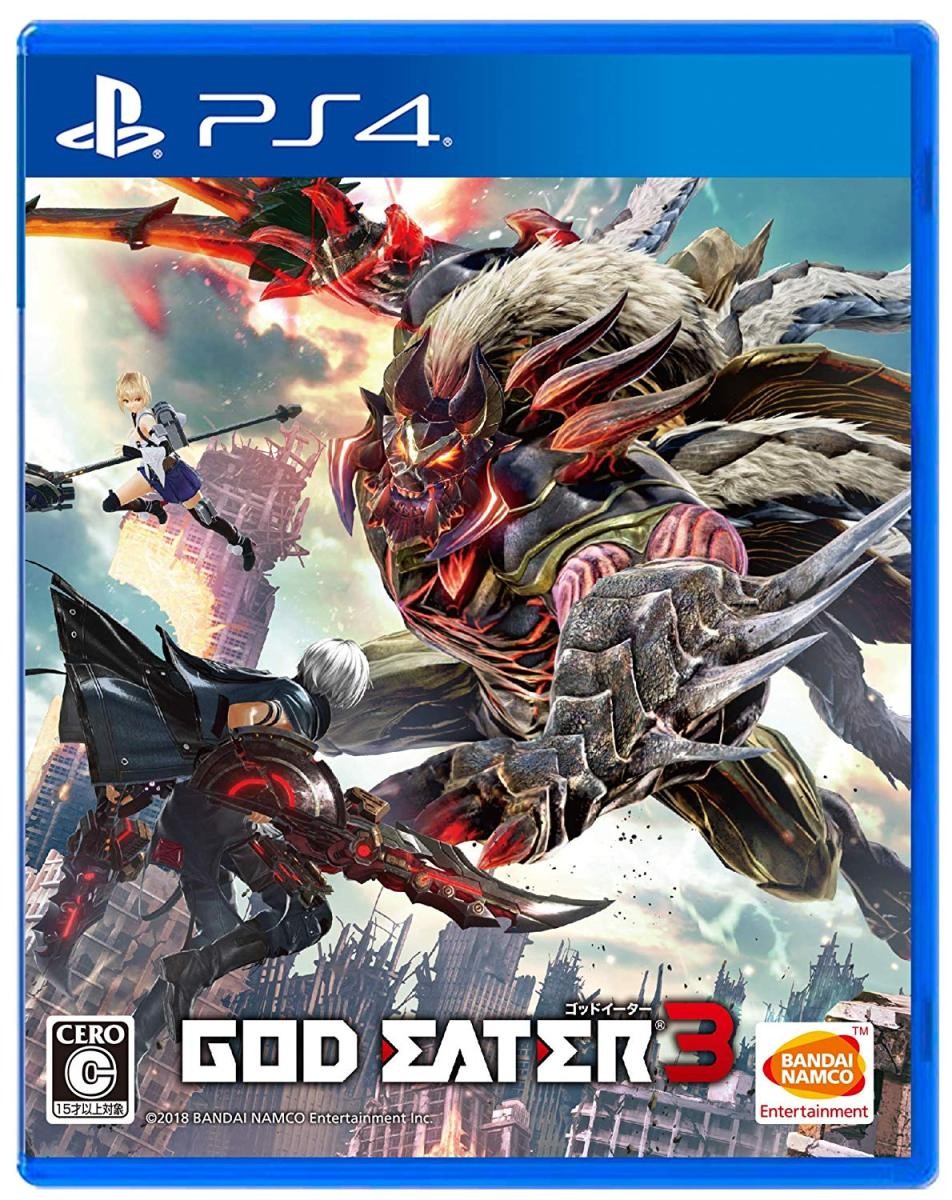 GOD EATER 3 PS4 используемый софт 