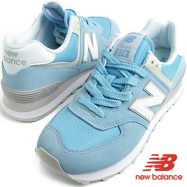 New Balance WL574 ESB（パステルブルー） 574シリーズ レディーススニーカー 最安値・価格比較 Yahoo