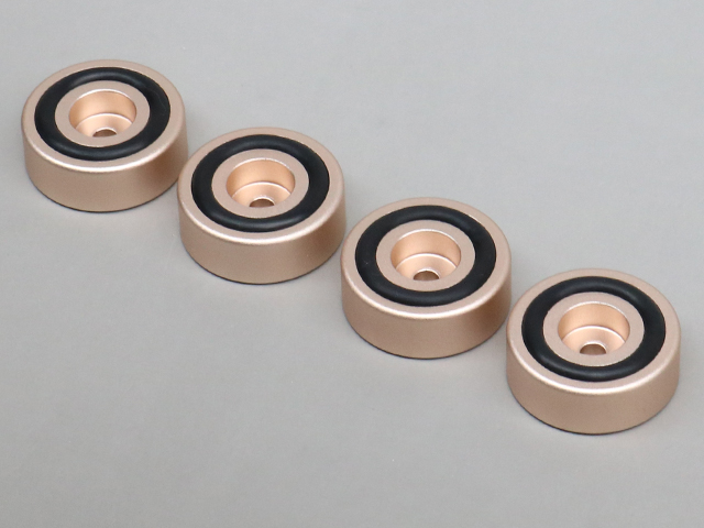 30mm резина ножек Gold aluminium 