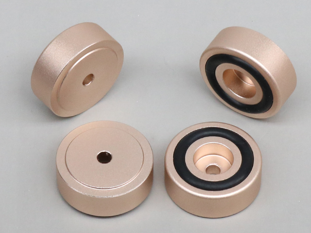 30mm резина ножек Gold aluminium 