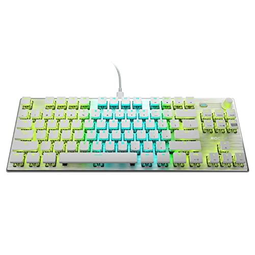 ROCCAT VULCAN TKL Pro 英語配列 ROC-12-642（ホワイト） キーボード 