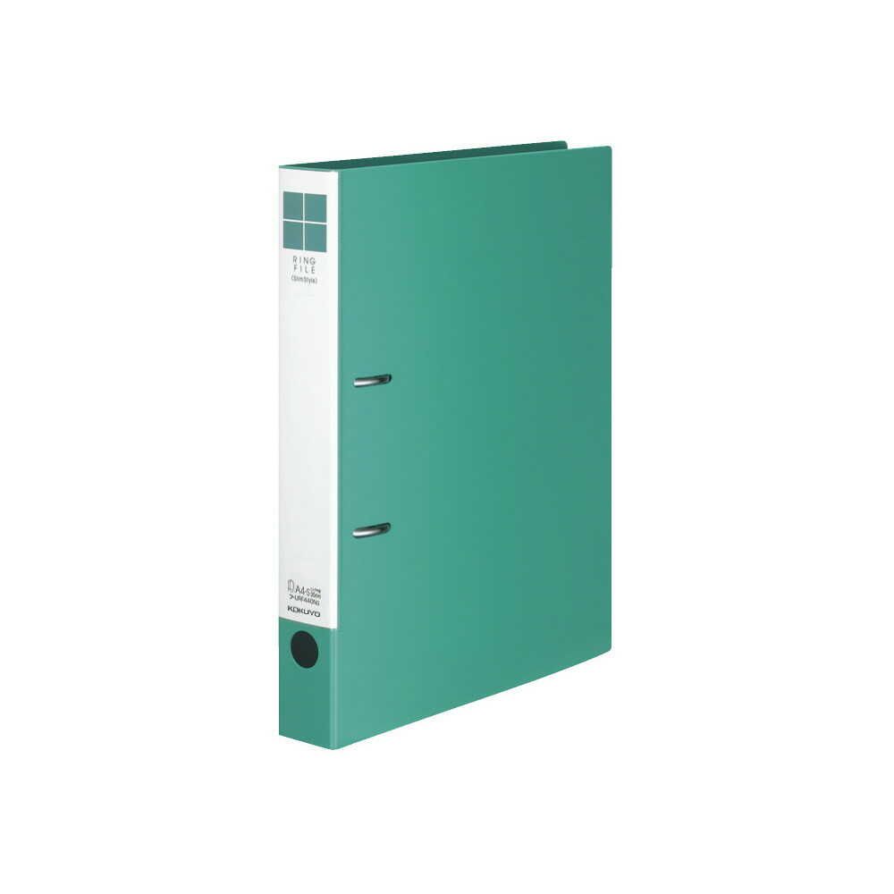 リングファイル スリムスタイル 大リング（グリーン）フ-URF440G 1冊の商品画像