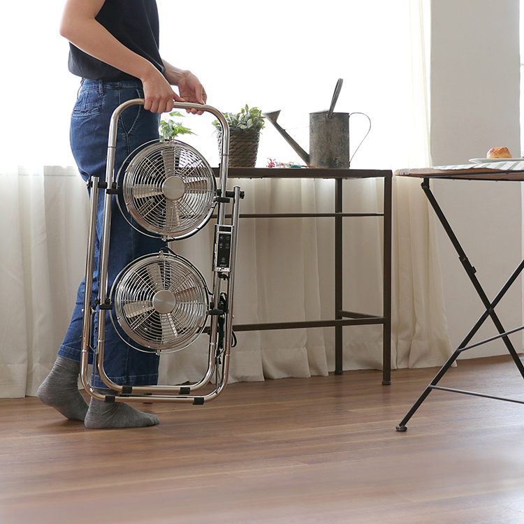 Life on Products 阪和 メタルデュアルファン （ブロンズ） PR-F033-BZ  