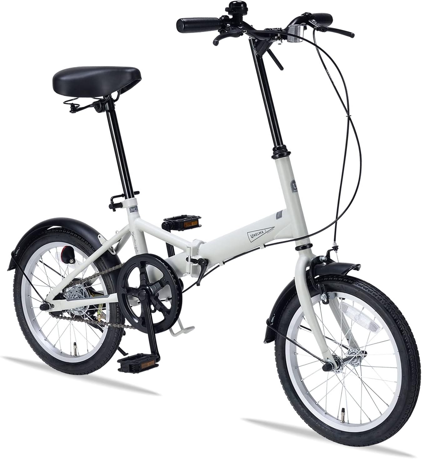  my palas foldable bicycle 16 -inch MF101 ice gray compact stylish small smaller [ Honshu only free shipping ]