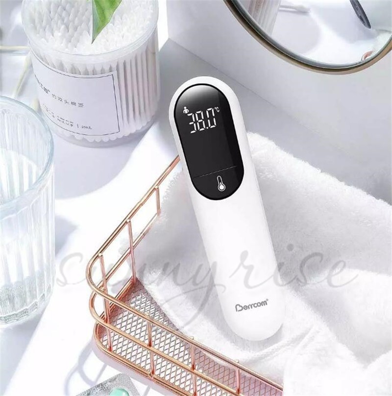  immediate payment non contact medical thermometer amount . ear combined use ... child . for adult baby medical thermometer infra-red rays digital medical thermometer body surface . easy to use measurement system non contact type medical thermometer Japanese instructions 