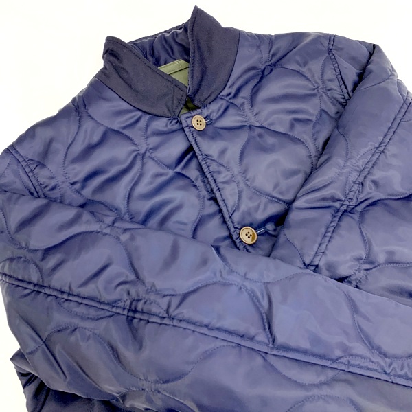 HRM - сирень nH.R.REMAKE H a-ru переделка стеганная куртка пальто с хлопком XL размер темно-синий Hollywood Ranch Market внешний DM10225#
