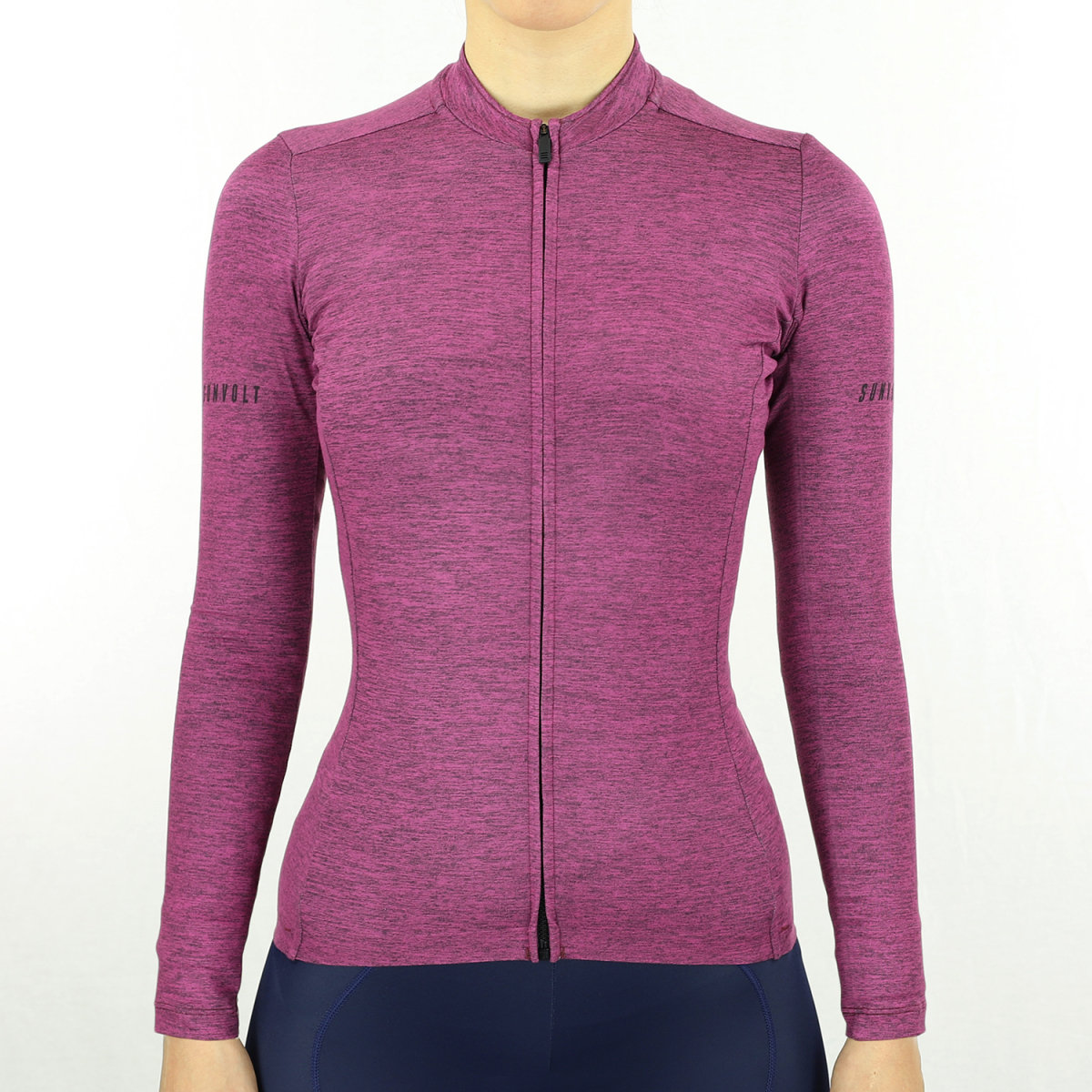 [SALE 30%OFF] Heather женский длинный рукав джерси [ black currant ][ возвращенный товар * замена не возможна ]
