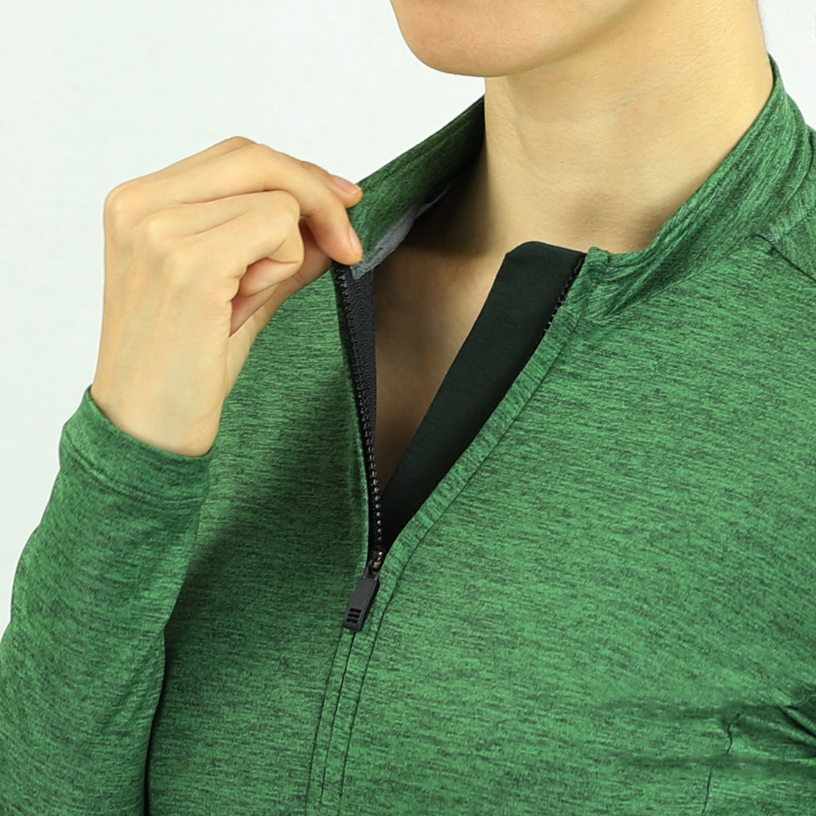 [SALE 30%OFF] Heather женский длинный рукав джерси [ ivy зеленый ][ возвращенный товар * замена не возможна ]