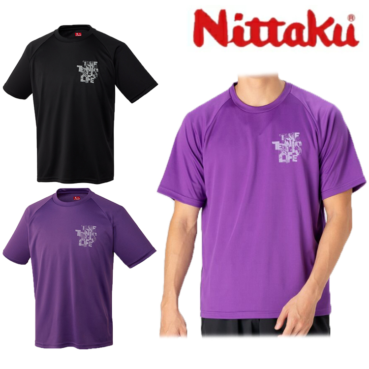  настольный теннис футболка nitakNittaku one отметка футболка мужской женский NX-2016