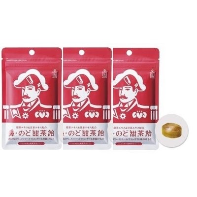 森下仁丹 森下仁丹 鼻・のど甜茶飴 38g×3袋 飴、ソフトキャンディの商品画像