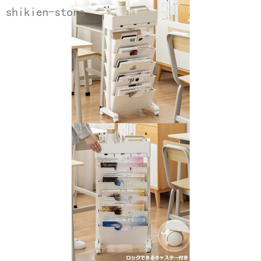  bookcase document shelves stylish slim book stand multifunction space-saving moveable shelves construction easy with casters 5 step picture book manga magazine textbook storage student raw . for baby 