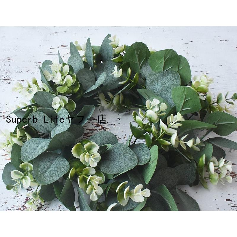  green lease natural lease artificial flower ornament wall decoration entranceway decoration leaf .. flower interior ornament Circle shape interior outdoors Christmas opening festival 