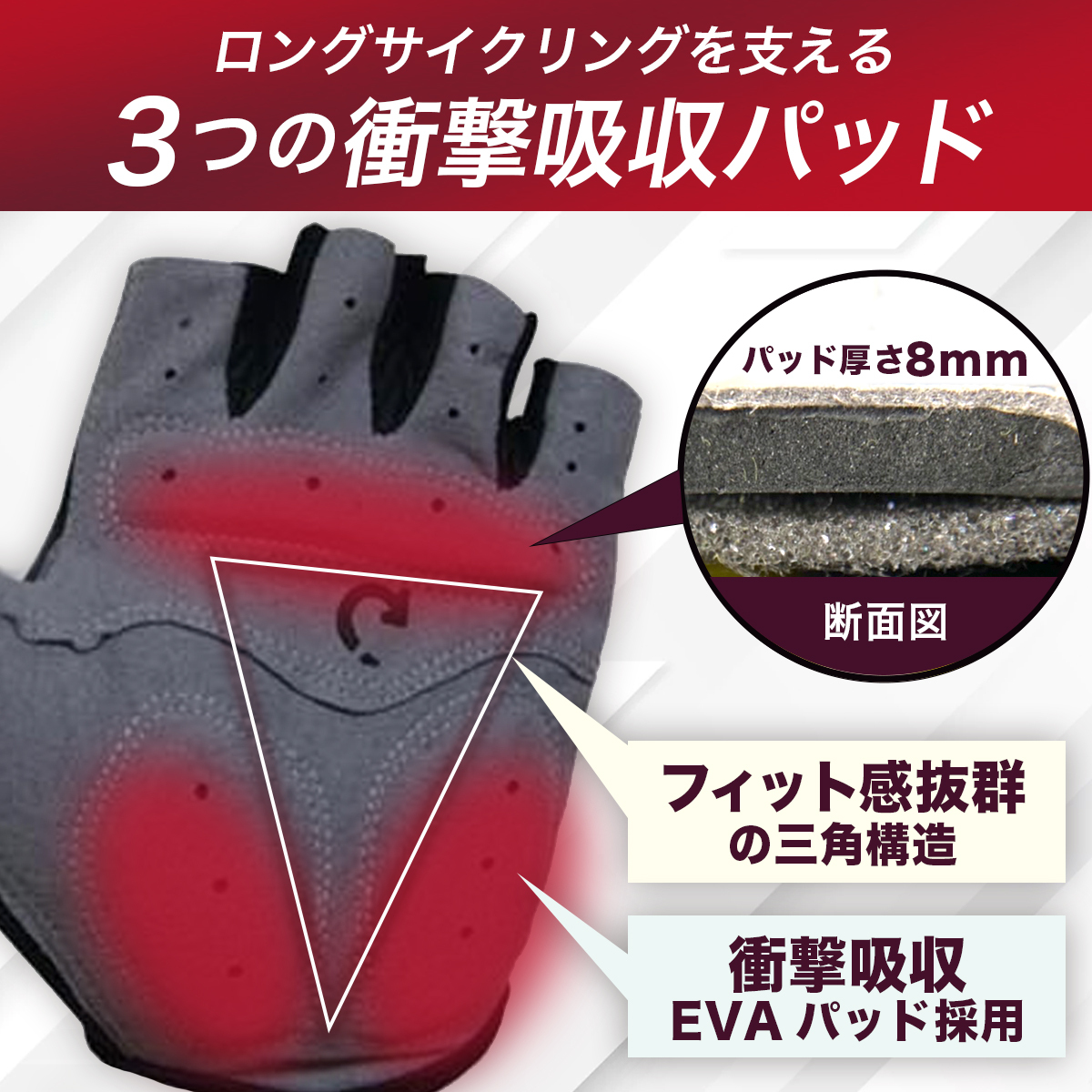  cycle glove finger cut . pad thickness . bicycle cycle glove impact absorption cycling glove gloves spring summer autumn 