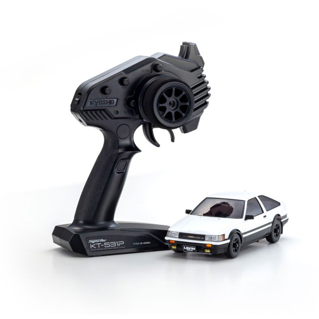 京商 ミニッツAWD トヨタ カローラレビン AE86 レッド/ブラック