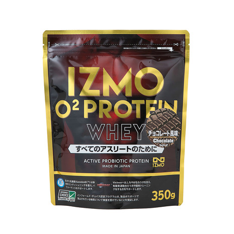 アルプロン IZMO O2プロテインホエイ100 チョコレート風味 350g IZMO ホエイプロテインの商品画像