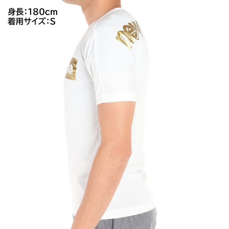  New balance (new balance)( мужской, женский ) футбол одежда Logo p Ractis рубашка JMTF2311