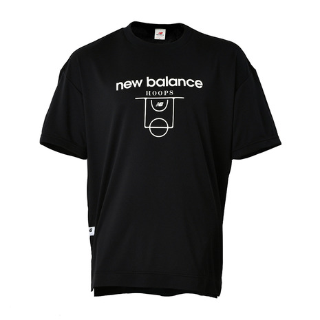  New balance (new balance)( men's ) basketball wear Graphic short sleeves T-shirt AMT25060