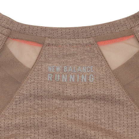  New balance (new balance)( lady's ) short sleeves T-shirt lady's Impact print WT21263MUH