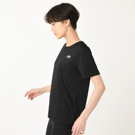  New balance (new balance)( lady's )Sport Essentials short sleeves T-shirt WT41222