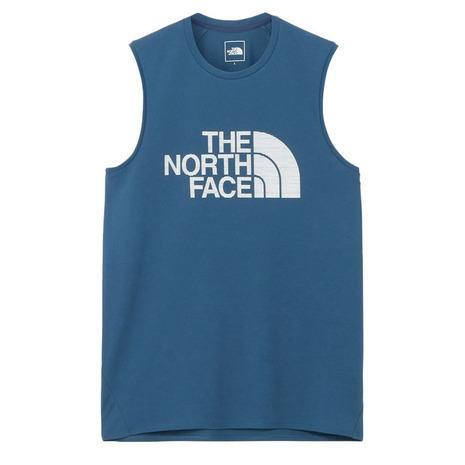  North Face (THE NORTH FACE)( men's )GTD Logo Crew no sleeve NT12375 SB