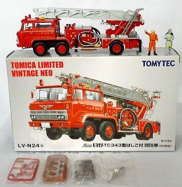 トミーテック LV-N24b 日野 TC343型 はしご付き消防車 （小山市消防署