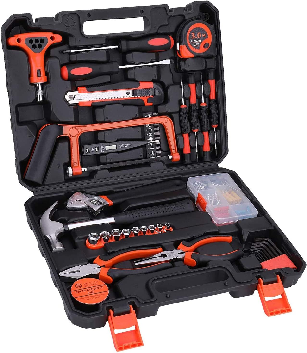 工具セット 家庭用 ホームツールセット 家庭用 作業工具 家具組み立て&住まいのメンテナンス用 道具 工具箱 家庭用基本工具 作業道具セット :a1e1174080:素敵な暮らし - 通販 - Yahoo!ショッピング 工具セット 家庭用 ホームツールセット 家庭用 作業工具 家具組み立て&住まいのメンテナンス用 道具 工具箱 家庭用基本工具 作業道具セット :a1e1174080:素敵な暮らし - 通販 - Yahoo!ショッピング
