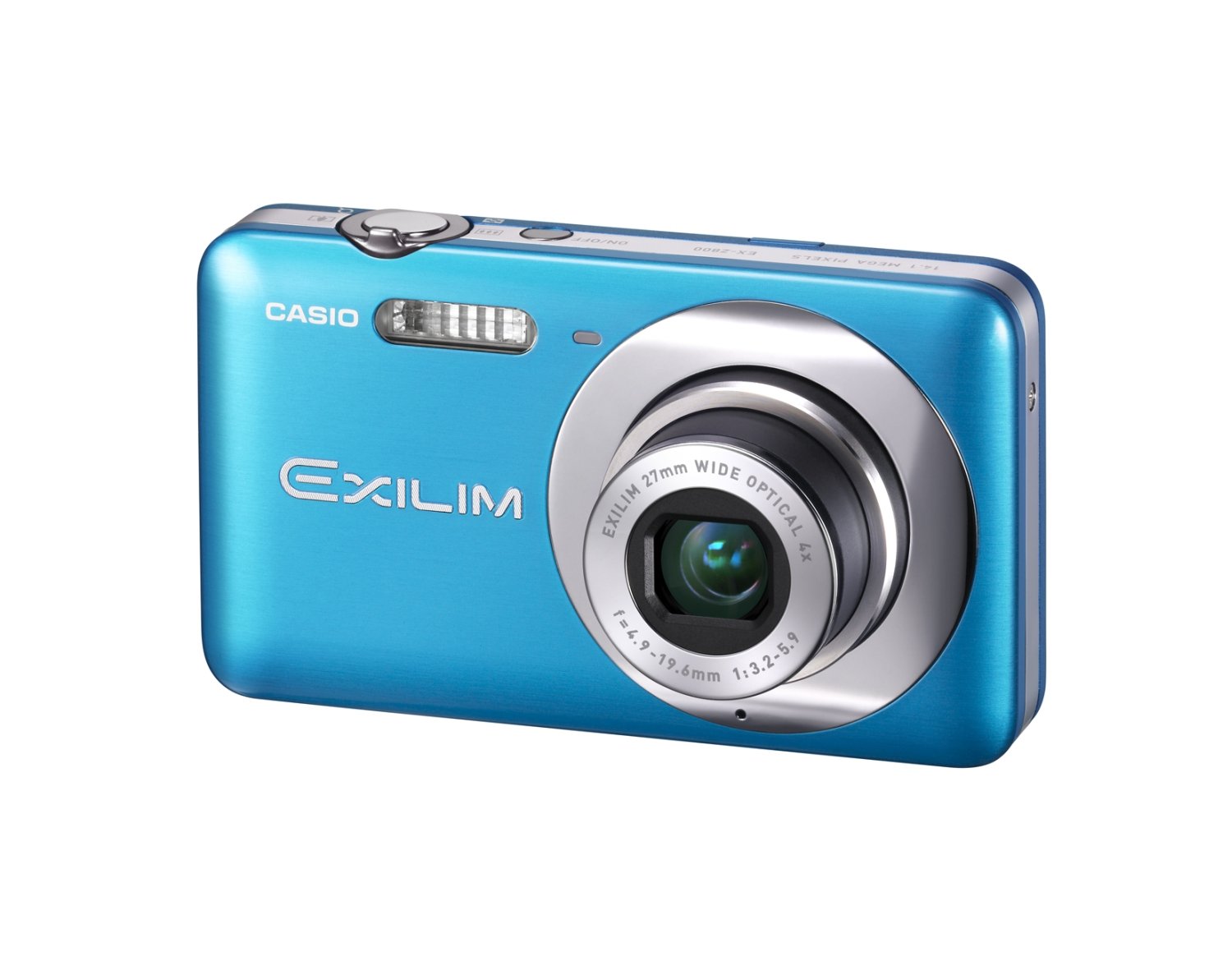 【美品】CASIO EXILIM EX-Z80 ブルー (動作確認済) 美品】CASIO EXILIM EX-Z80 ブルーシルバー (動作確認済) カシオ