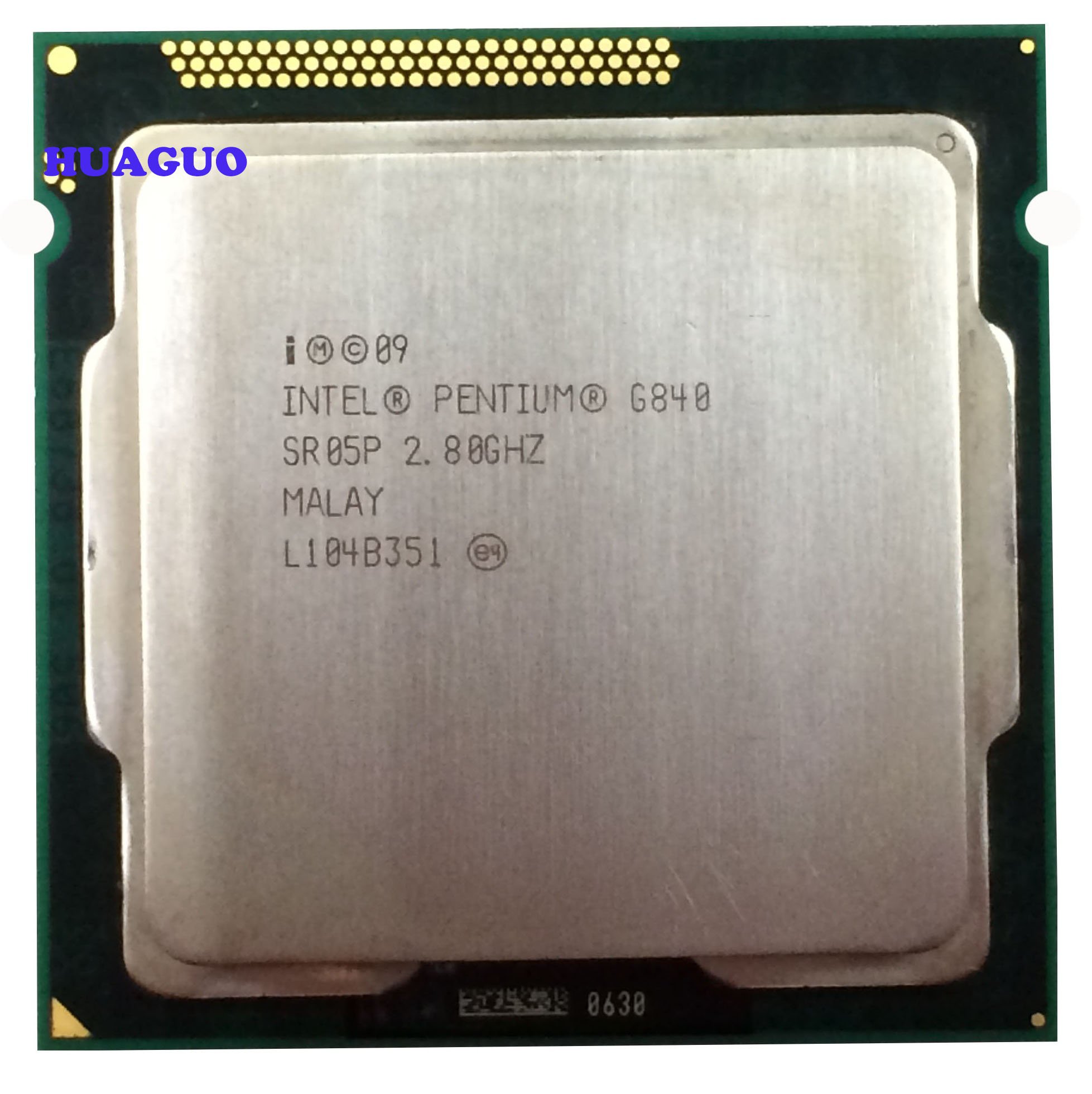  Intel Pentium g840 2.8 GHz 3 MB 2 core 1155 processor 