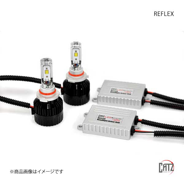 FET FET CATZ リフレクス LEDヘッドライトコンバージョンキット 4700-5200lm 6000K HB3/HB4/HIR2 CLC13 LEDの商品画像