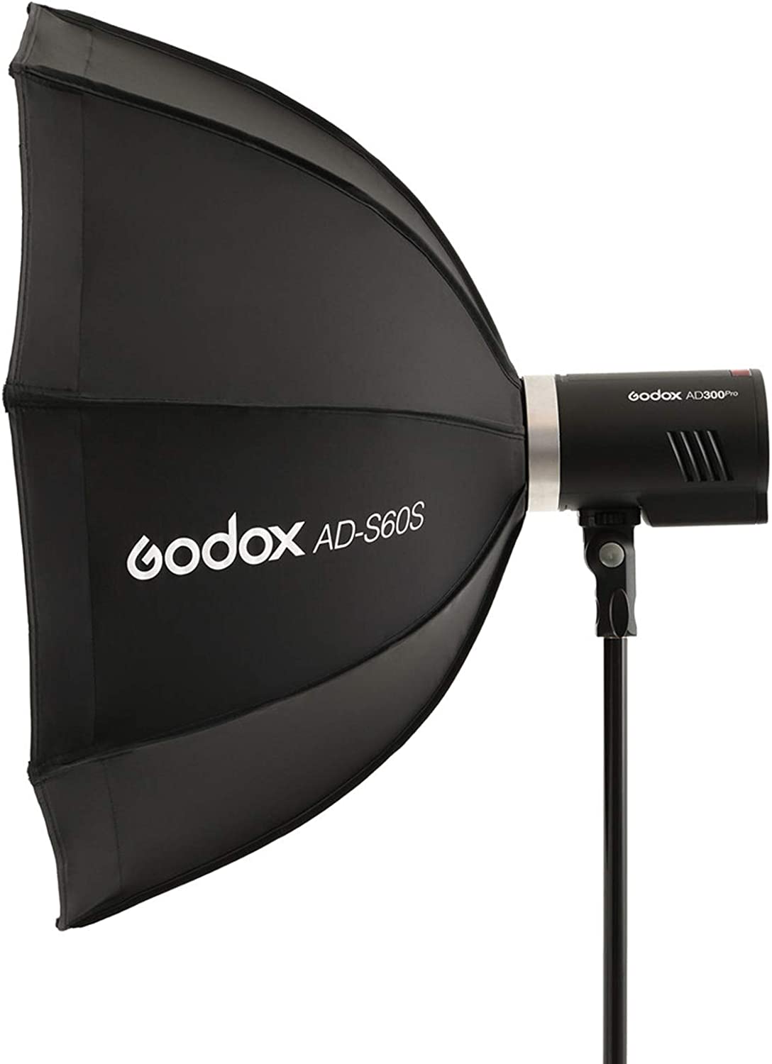  Japan regular agency goods GODOX AD-S60S portable soft box 23.6 -inch 60cm mount ML60 ML60bi AD300pro AD400pro flash mono light for 