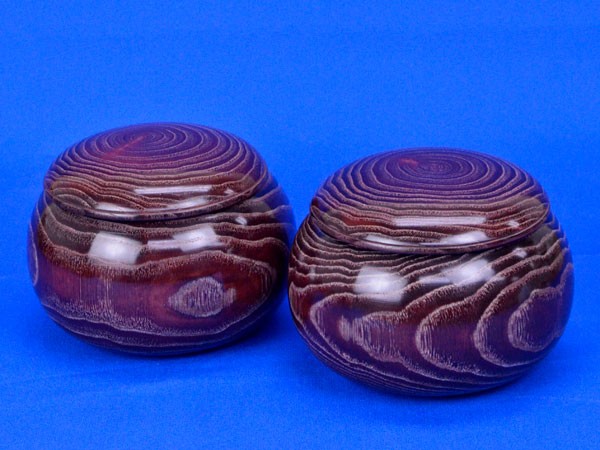  Go stones Hyuga city Special made clam Go stones 30 number virtue for thickness 8.0mm wooden chestnut go-stone container attaching [ Go shogi speciality shop. . Go shop ]