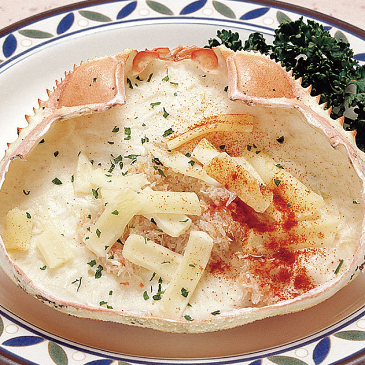  frozen food business use crab .. gratin 100g×3 piece insertion 36374 domestic production red snow crab easy hotel morning meal 