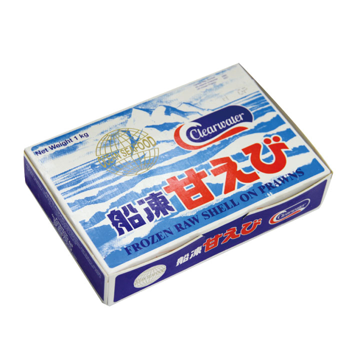  замороженные продукты для бизнеса северная креветка ( блок ) 1kg( примерно 110-120 хвост входить )M 8858 sashimi суши шуточный товар море . иметь голова . море .