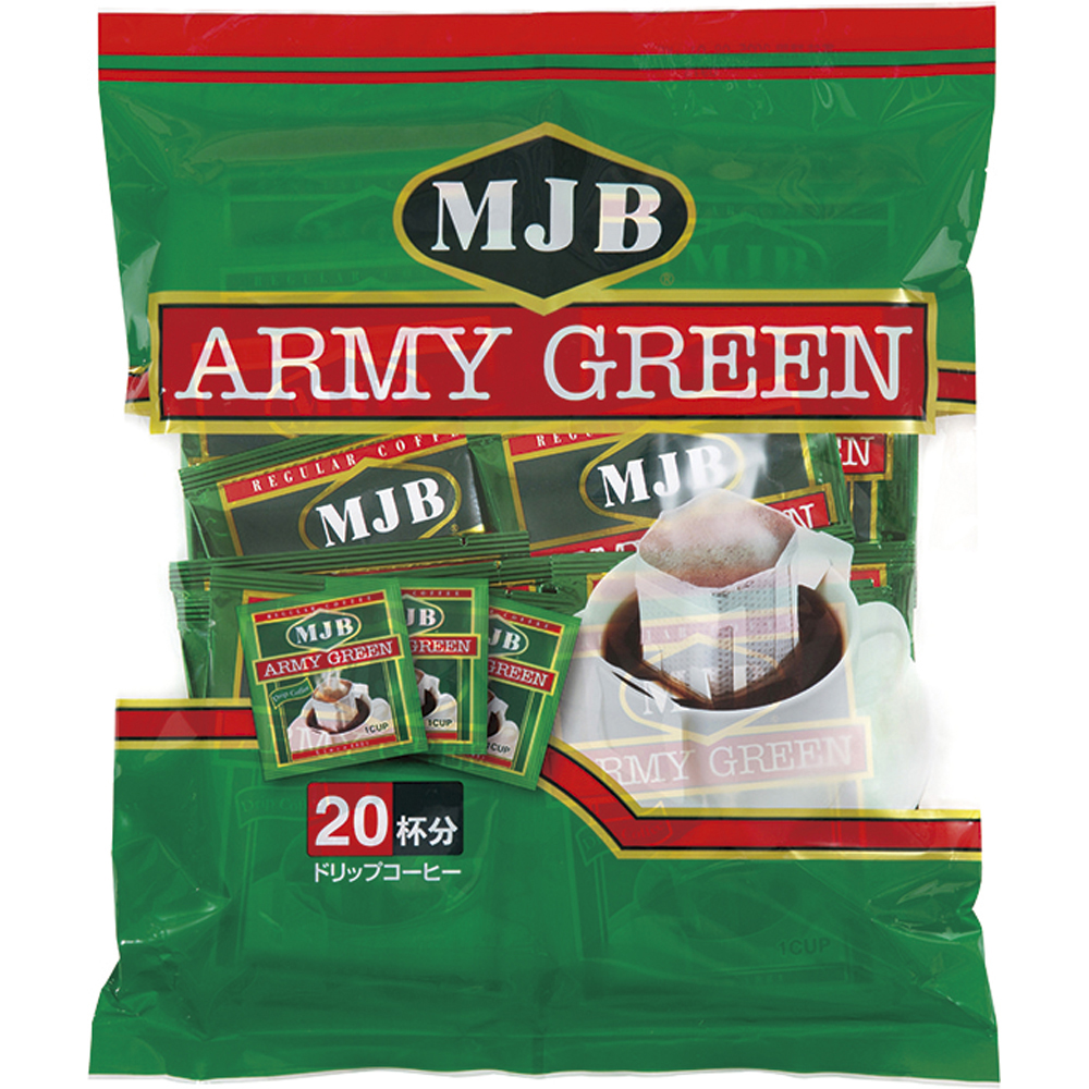  для бизнеса MJB Army зеленый карниз кофе 7g×20 пакет X027265.. шт упаковка 