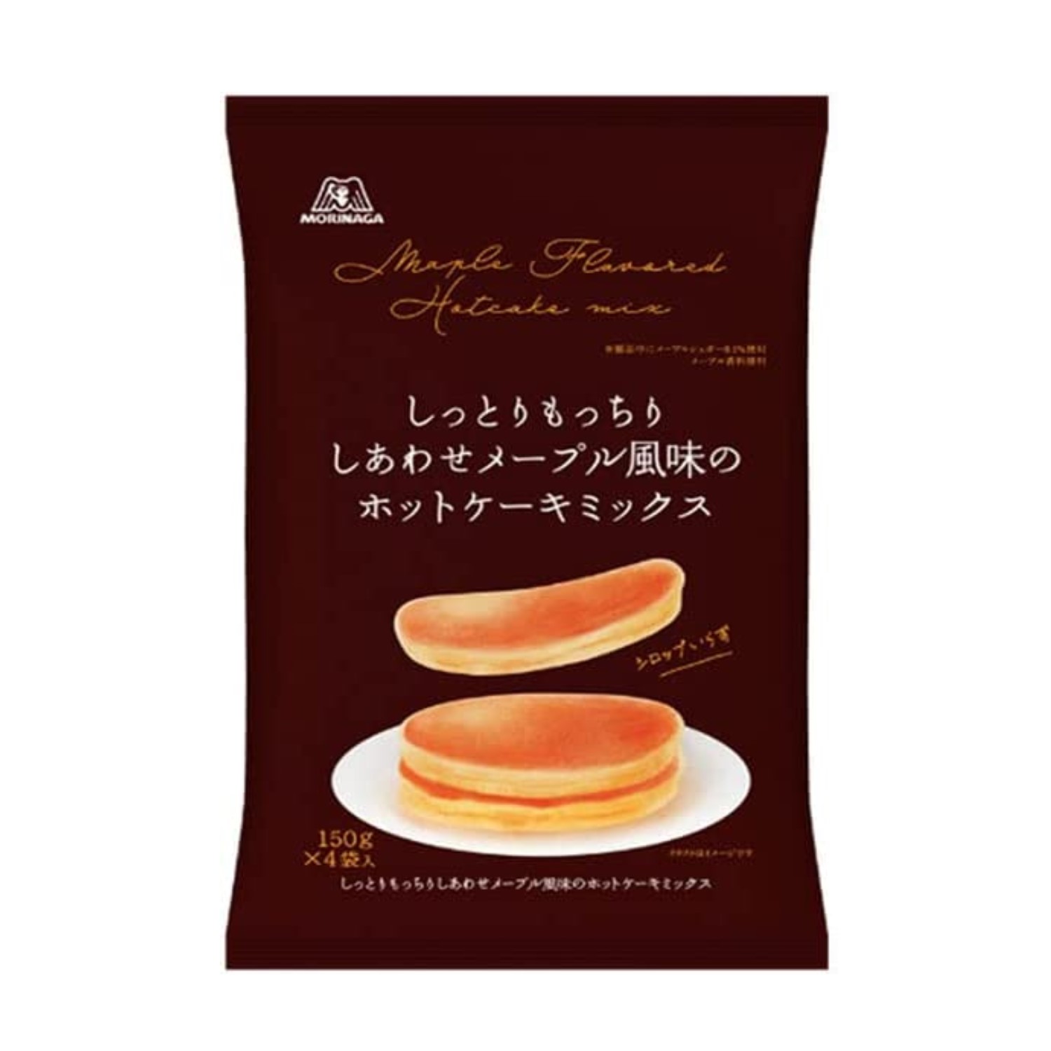 森永製菓 しっとりもっちりホットケーキミックス 600g ×1袋の商品画像