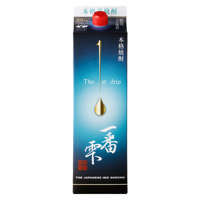 大海酒造 芋焼酎 一番雫 25度 1.8L × 1本 紙パック 芋焼酎 - 最安値