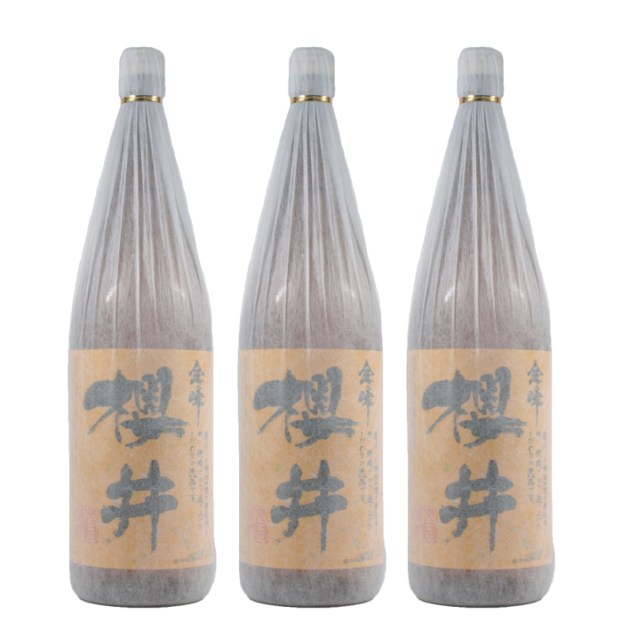 櫻井酒造 芋焼酎 金峰 櫻井 25度 1.8L × 3本 芋焼酎の商品画像