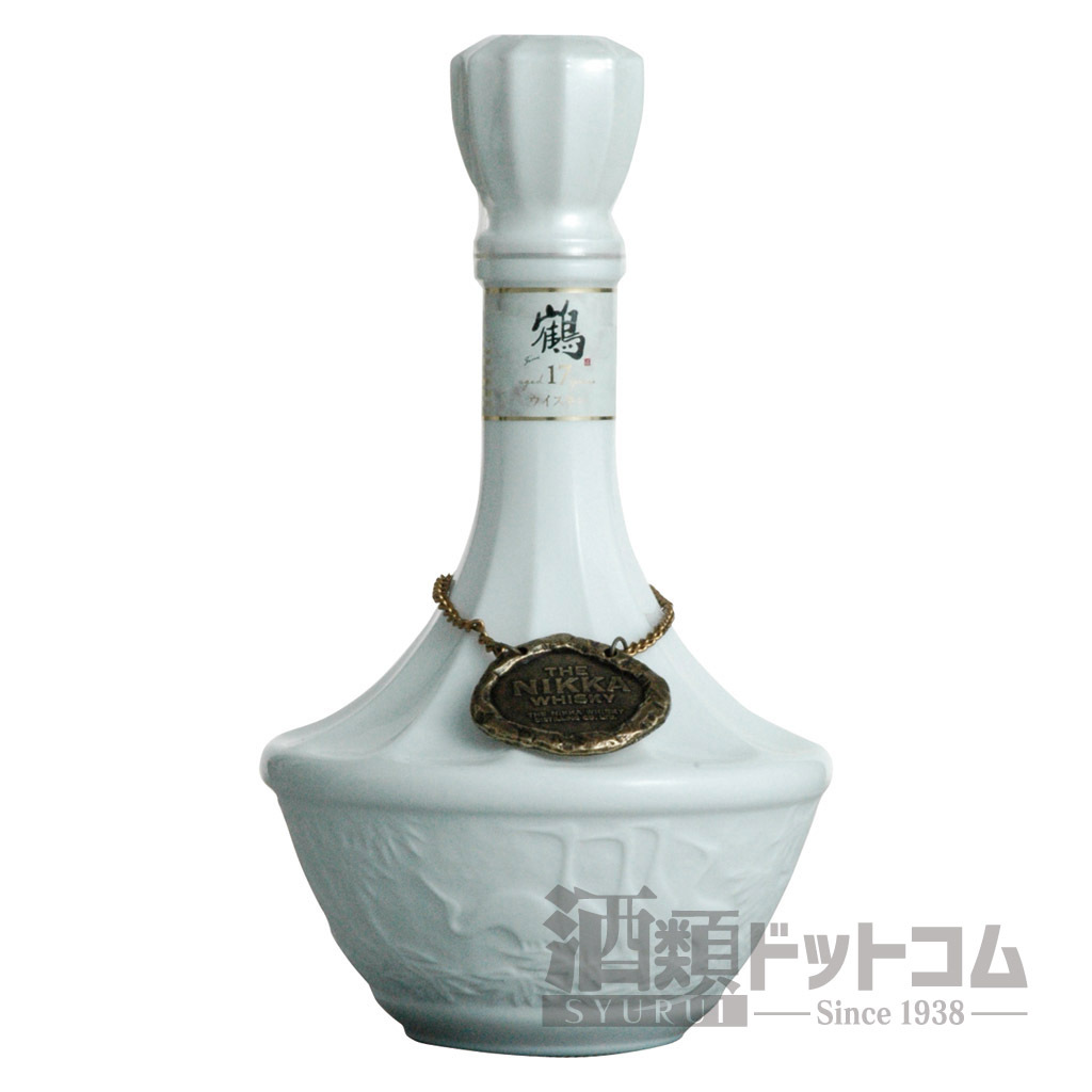 ニッカ 鶴 17年 白 700ml陶器 1本