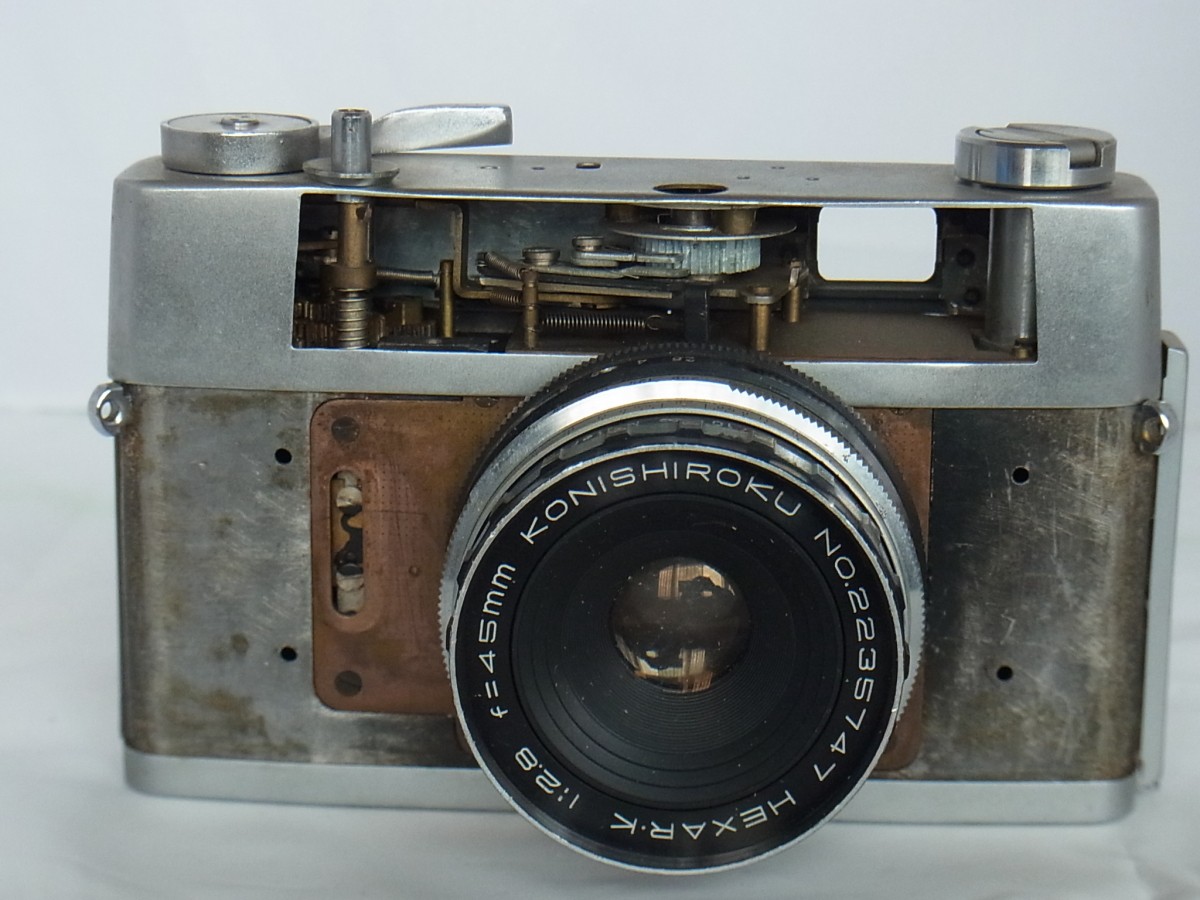 [ junk ] Konica 35-S film camera 