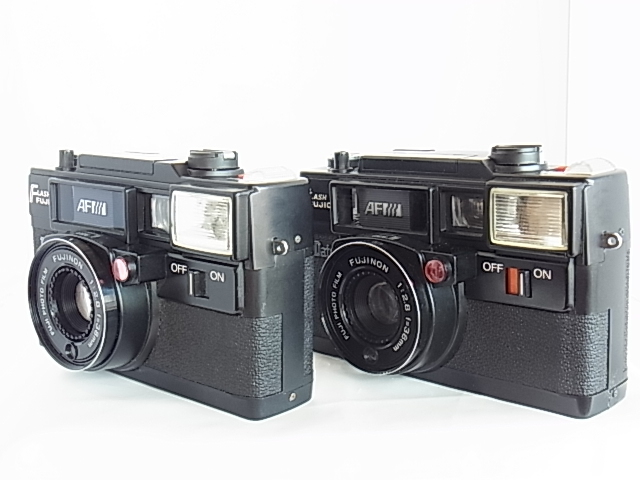 [ junk ] Fuji flash Fuji kaAFte-to(2 pcs collection .) film camera 