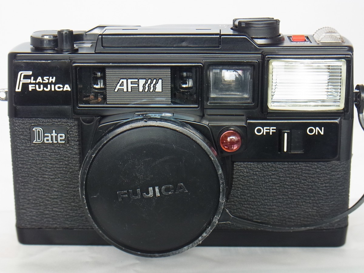 [ operation verification settled ] Fuji flash Fuji kaAFte-to film camera 