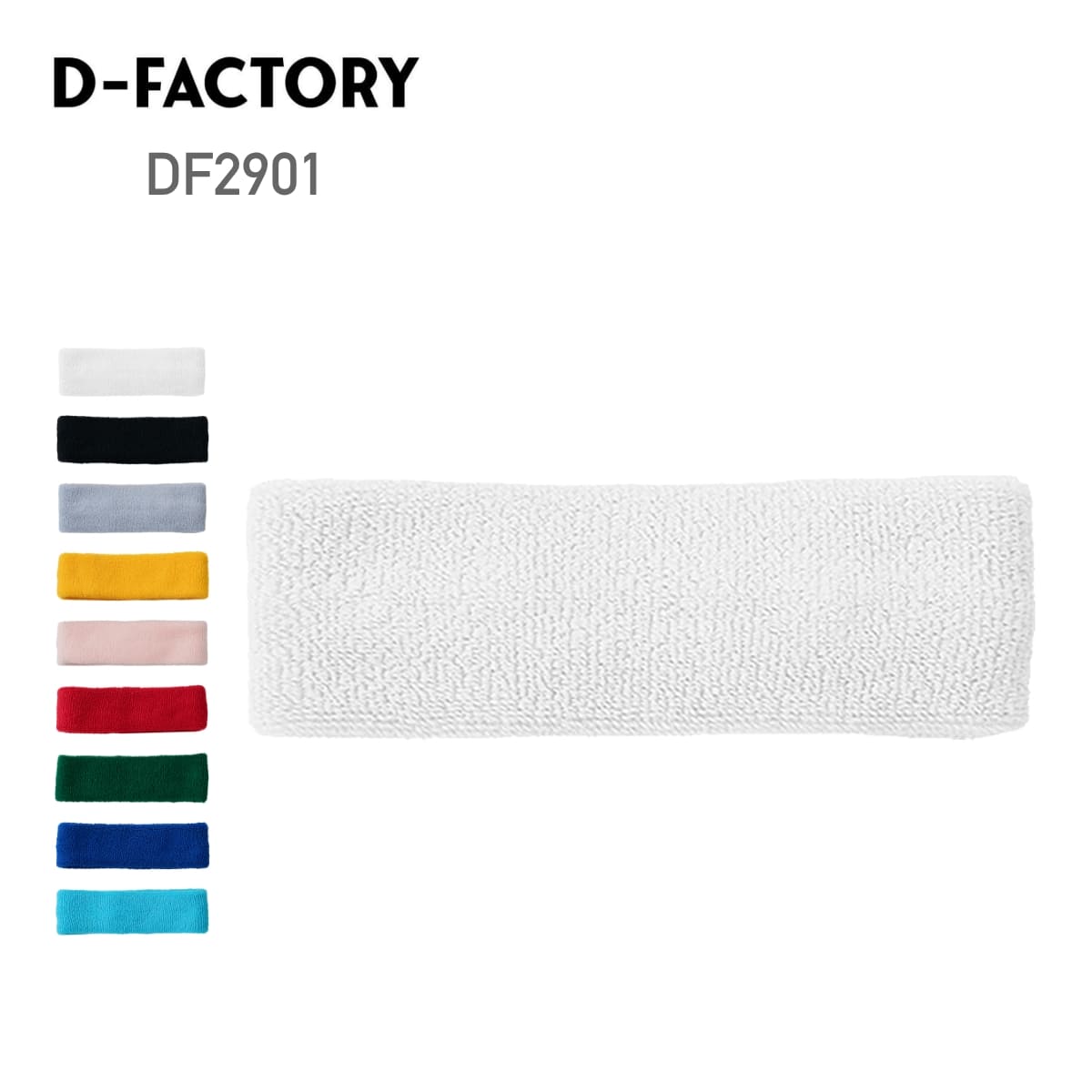  частота одноцветный D-FACTORYti- Factory лента для волос DF2901 для мужчин и женщин унисекс полотенце ткань . вода пот прекращение спорт Club Team Event kala шероховатость изобилие 