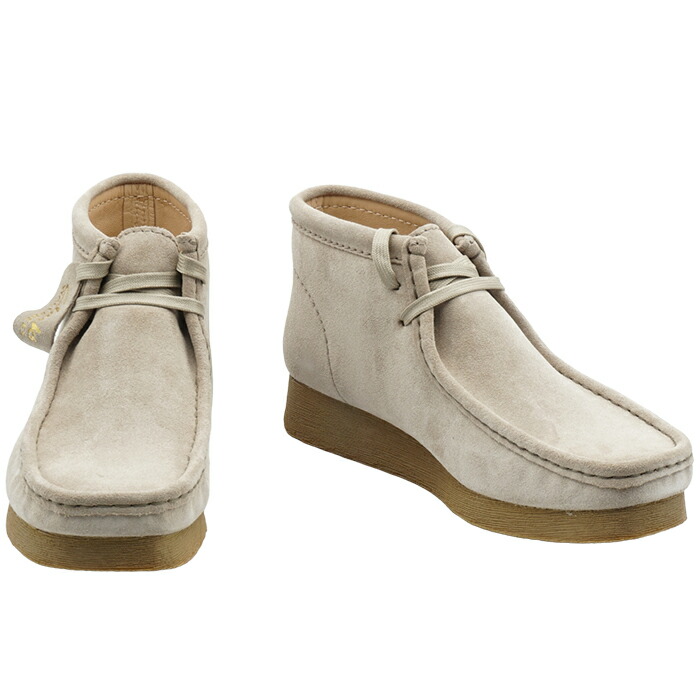 [ замена возвращенного товара возможно ] CLARKS 26161531 Clarks wala Be ботинки 2 SAND SUEDE Sand замша ботинки обувь ширина M/ medium 