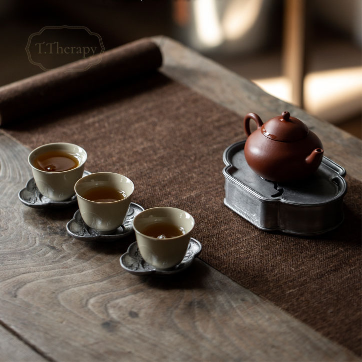 ... teacup sauce / tea tray ( luck . small )